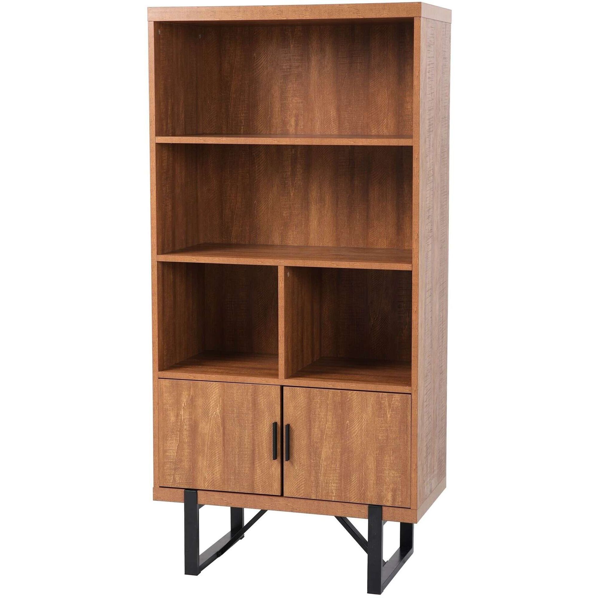 Estante 3 Prateleiras/Portas Nordic Kasa