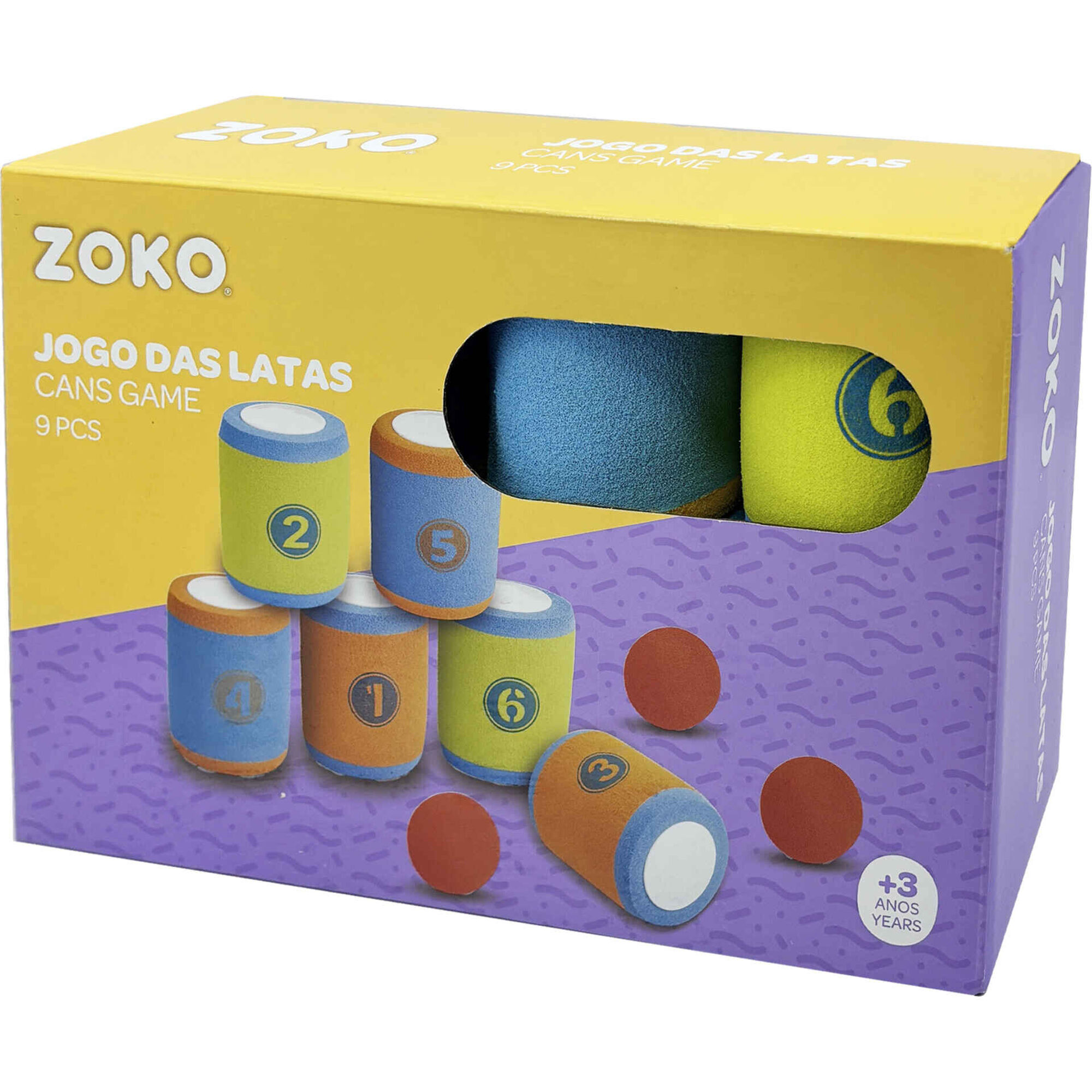 Zoko - Jogo das Latas 9 Pe&ccedil;as