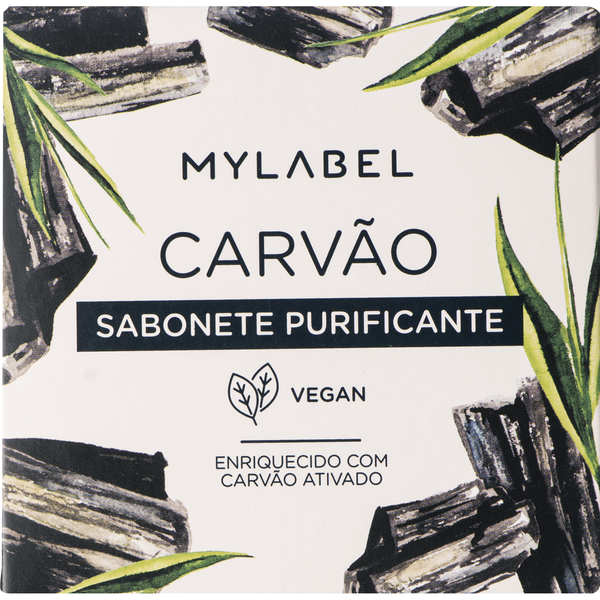 Sabonete Sólido Purificante Carvão MyLabel
