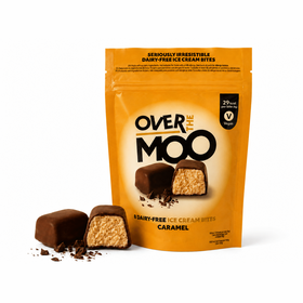 Gelado Bombom Chocolate Negro e Caramelo Vegan Over the Moo