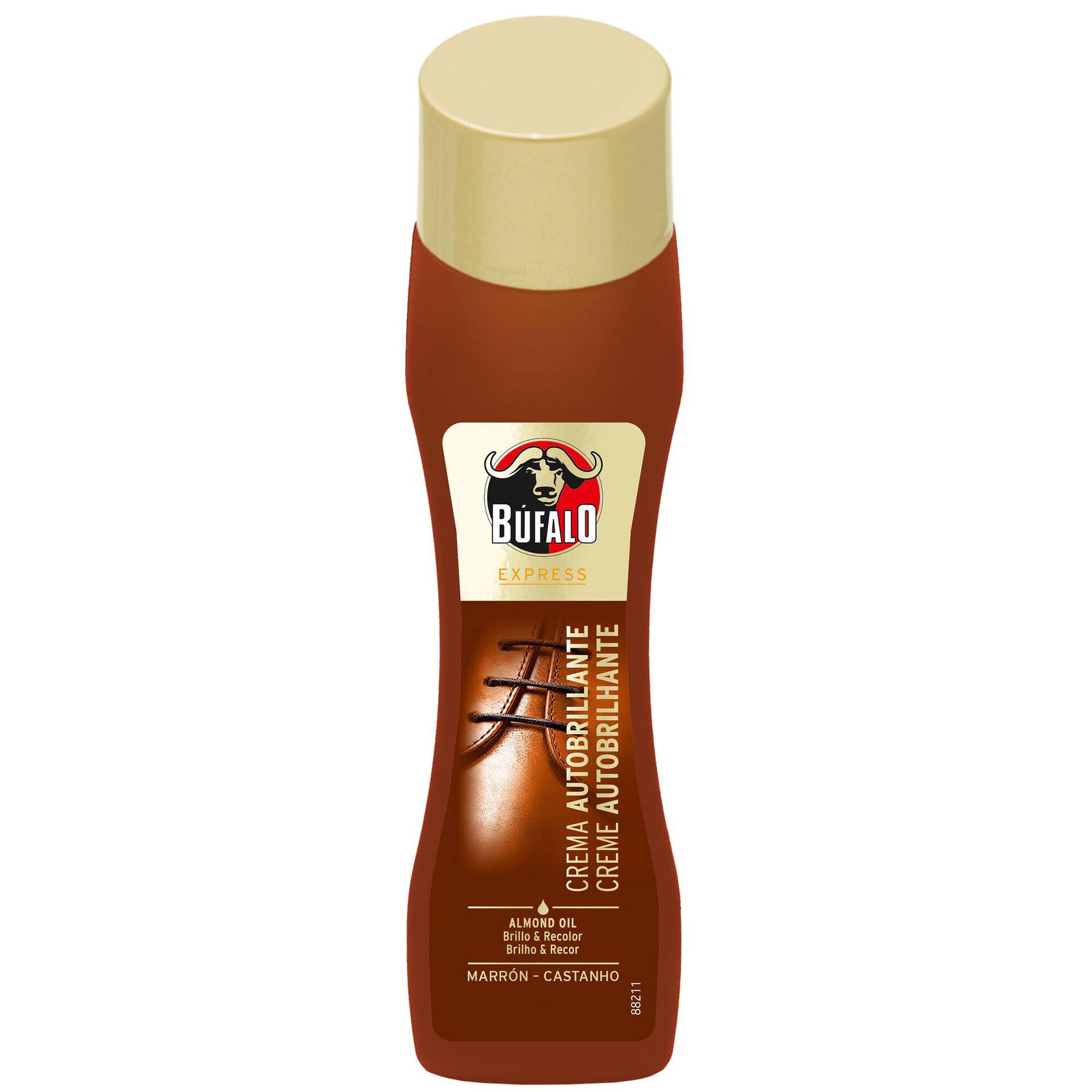 Creme com Esponja Autobrilhante Castanho