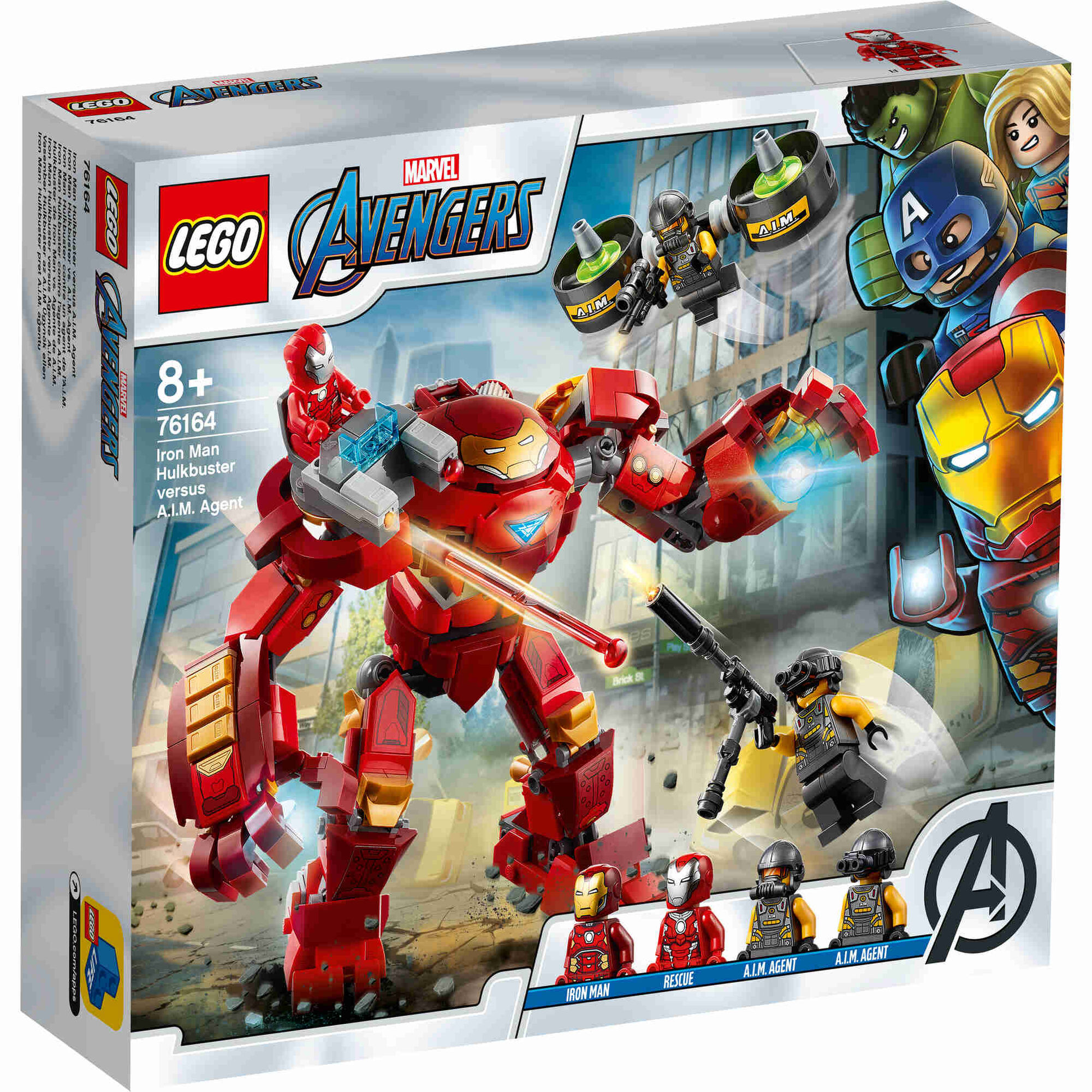 Iron Man Hulkbuster Versus Agente A.I.M. - 76164 Iron Man Hulkbuster Versus Agente A.I.M. - 76164
