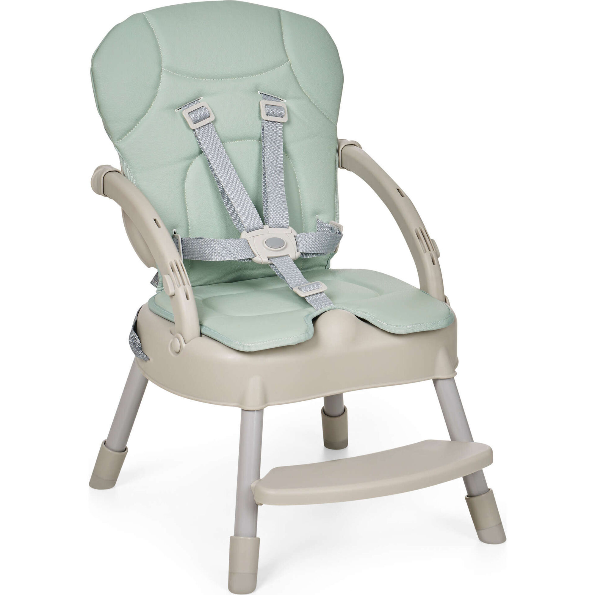 Cadeira de Refei&ccedil;&atilde;o Evolutiva Verde Belly MS