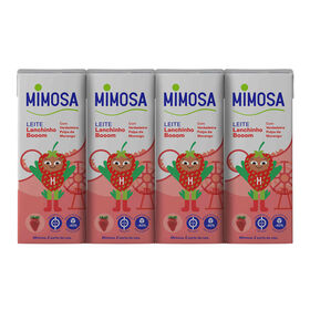 Leite Aromatizado com Morango Leite Aromatizado com Morango