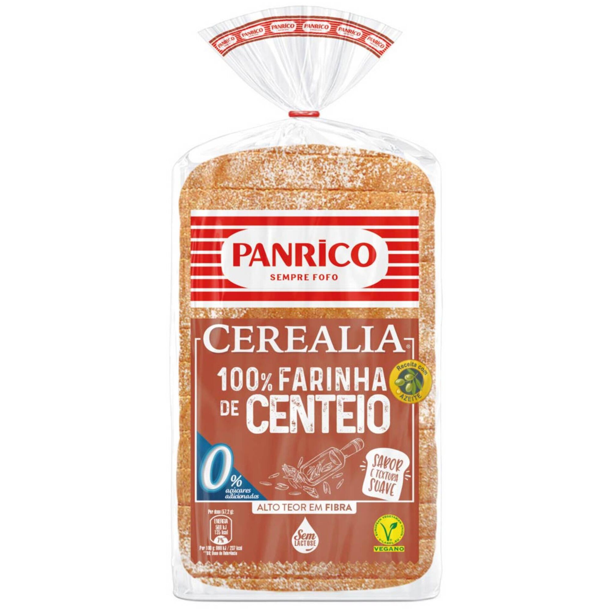 Pão de Forma Cerealia 100% Centeio com Côdea