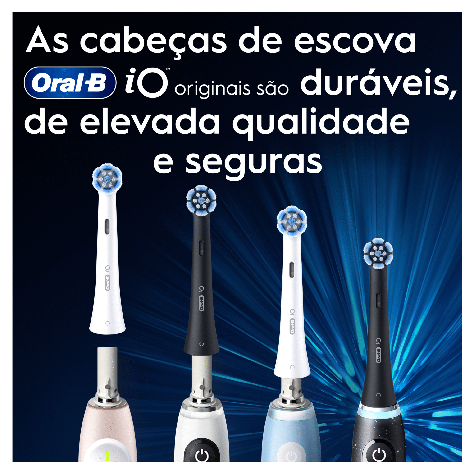 Recarga Escova de Dentes Elétrica iO Gentle Care