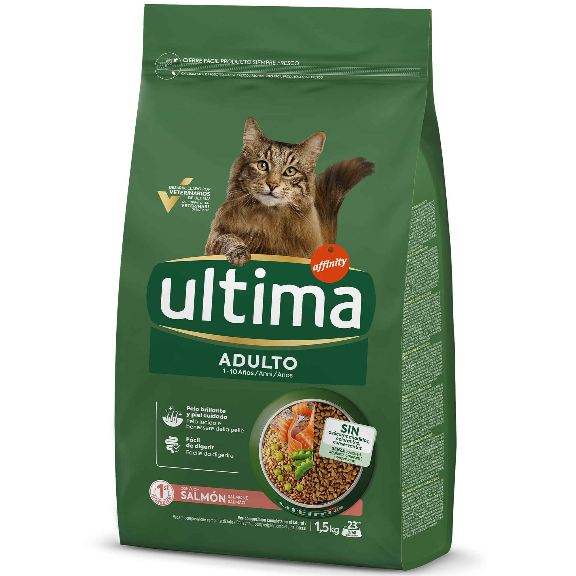 Ração para Gato Adulto Salmão e Arroz Ração para Gato Adulto Salmão e Arroz