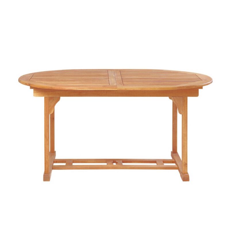 Mesa Extensível 150-200cm Madeira Acácia Kasa