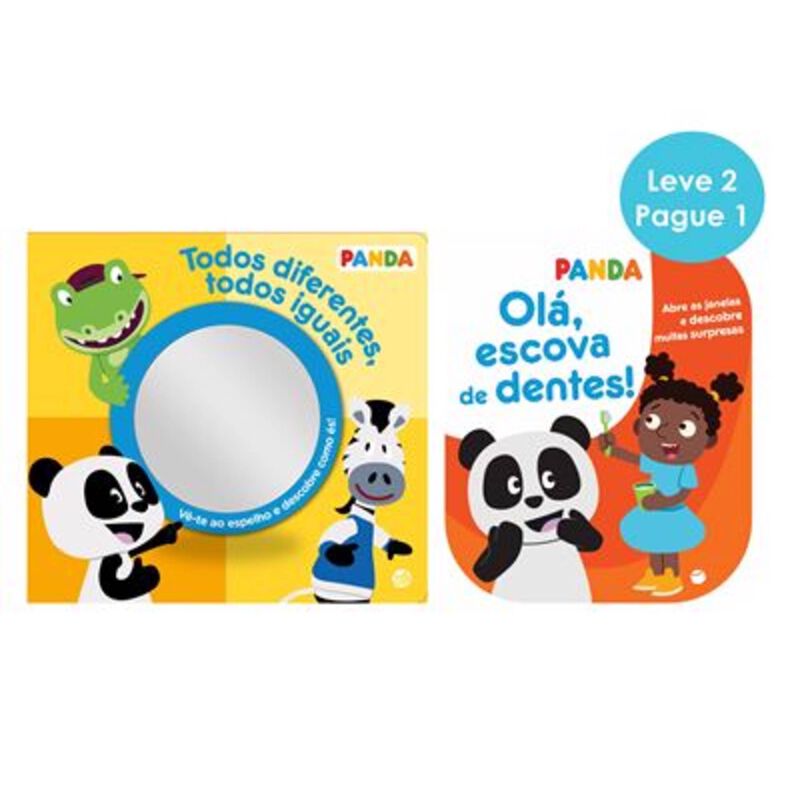 Panda - Todos Diferentes, Todos Iguais | Olá, Escova de Dentes! de Zero a Oito
