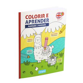 Colorir e Aprender - Animals / Animais