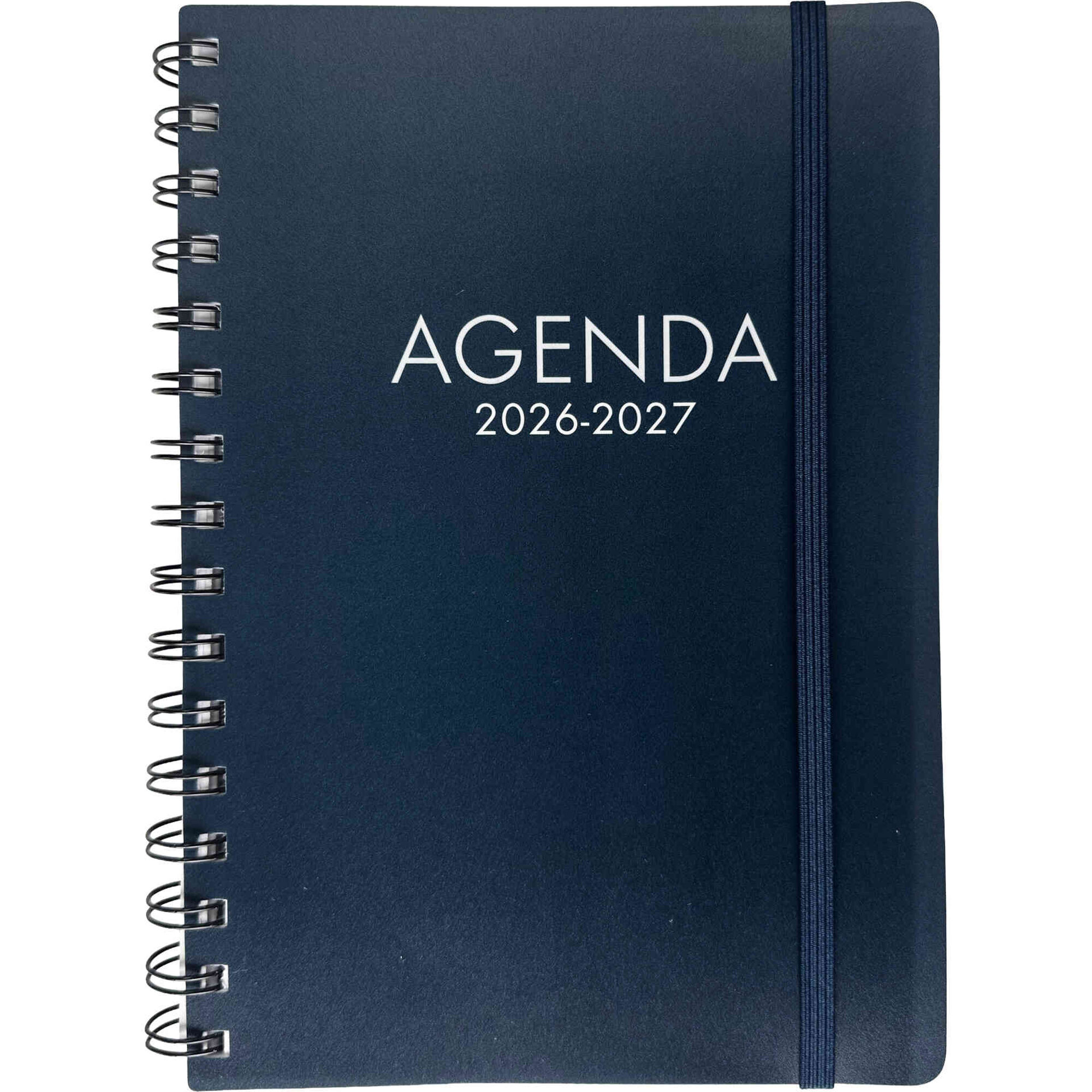 Agenda A5 2026/27 Espiral 16 Meses Azul (v&aacute;rias cores) Note!