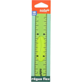 R&eacute;gua Flex 15cm (v&aacute;rias cores) Note!