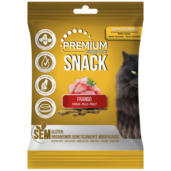 Snack para Gato Frango happyOne Premium