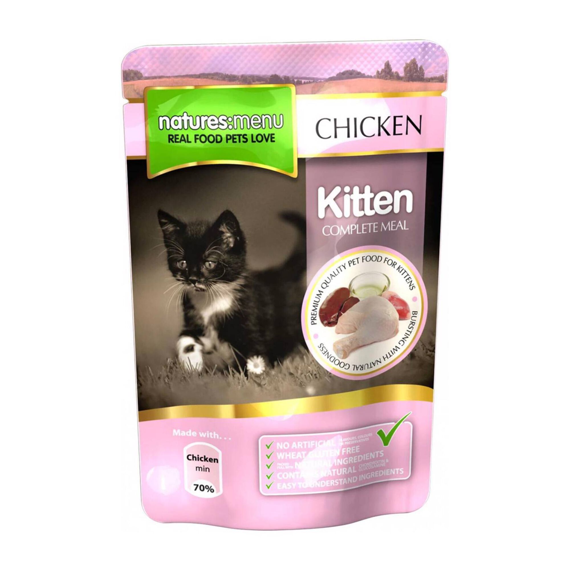 Comida Húmida para Gato Júnior Frango Saquetas Comida Húmida para Gato Júnior Frango Saquetas