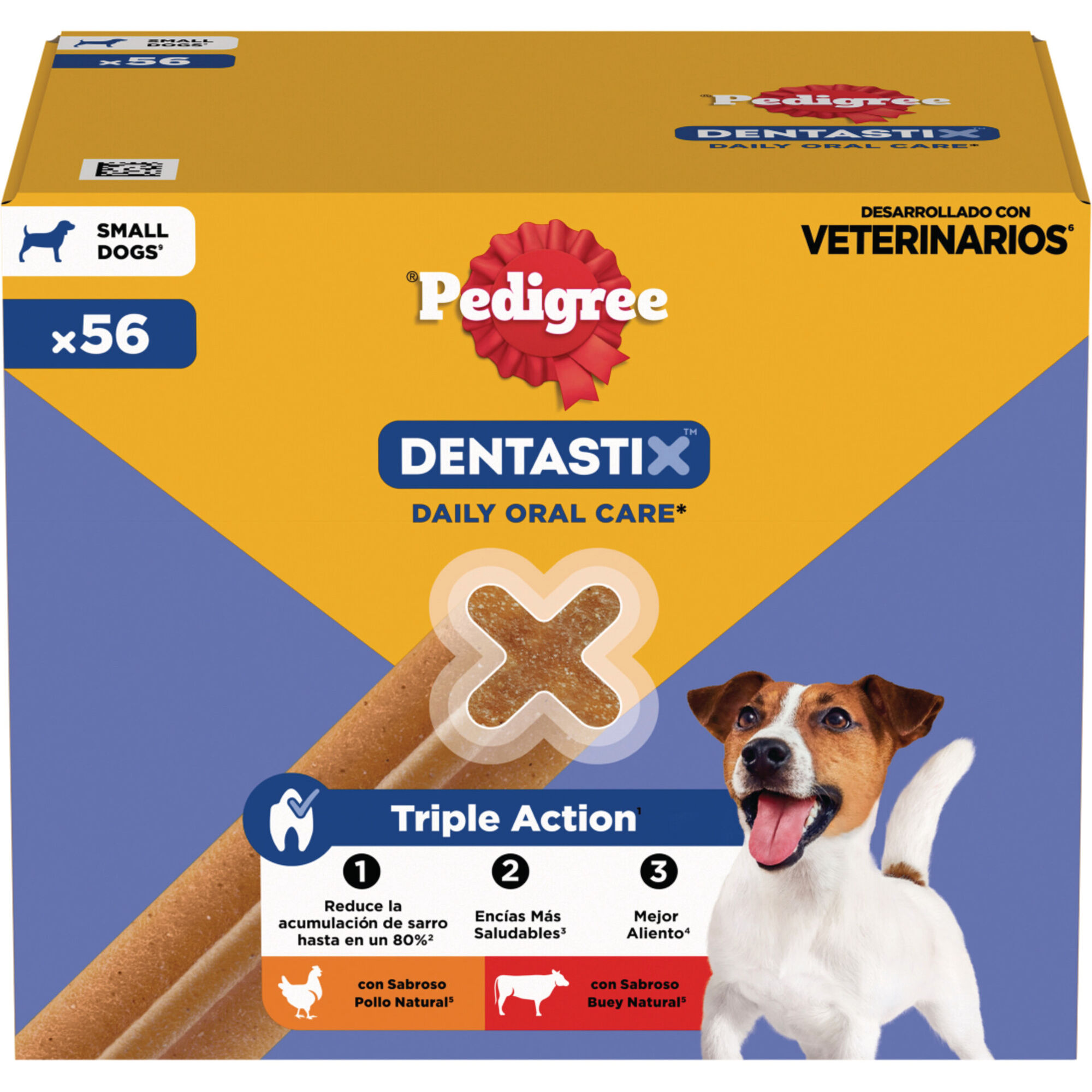 Snack para C&atilde;o Adulto Mini Dentastix Pedigree