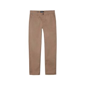 Cal&ccedil;as de Sarja Regular Fit Homem 38 Bege