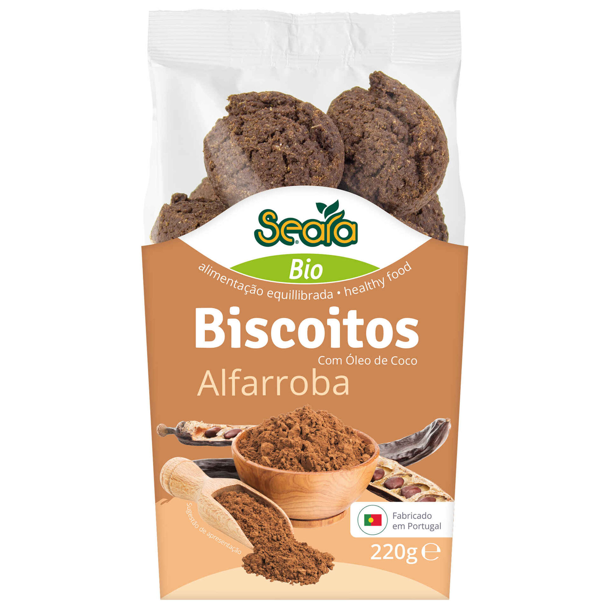 Biscoitos Alfarroba