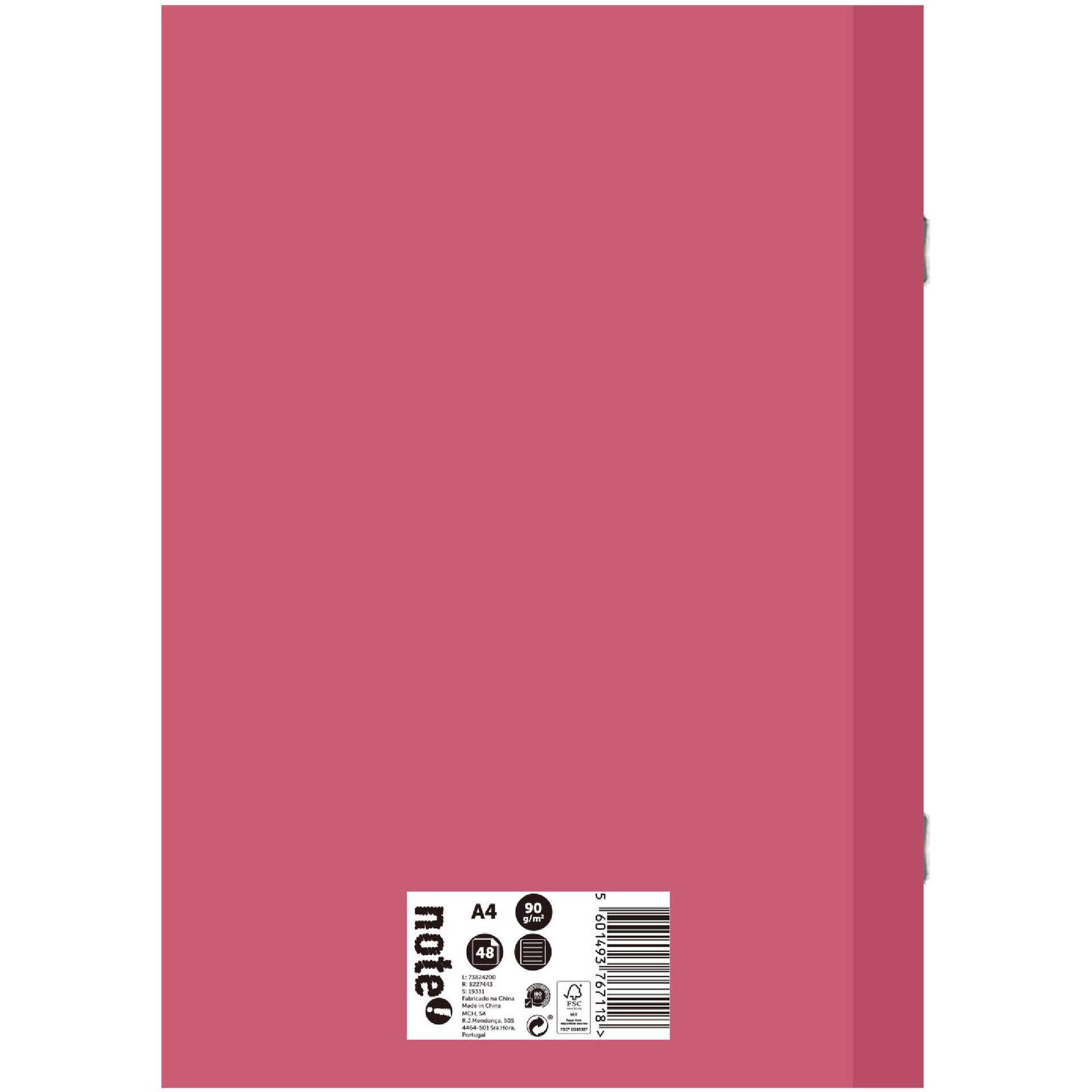 Caderno Agrafado A4 Pautado Colors (várias cores)