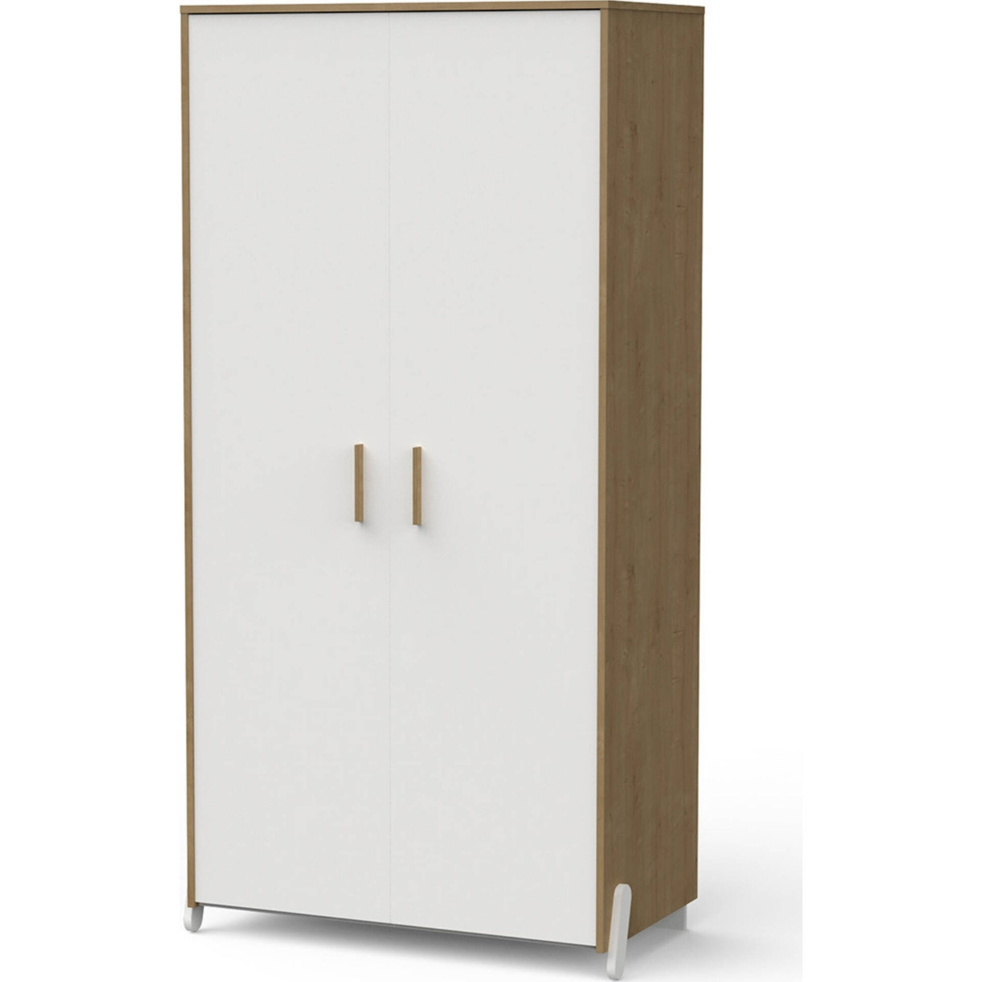 Roupeiro 89x50x183cm Branco Naili