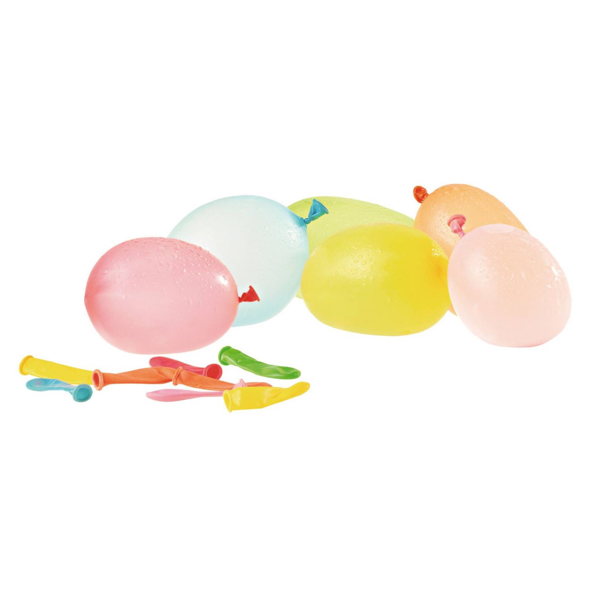 50 Balões de Água Látex Coloridos