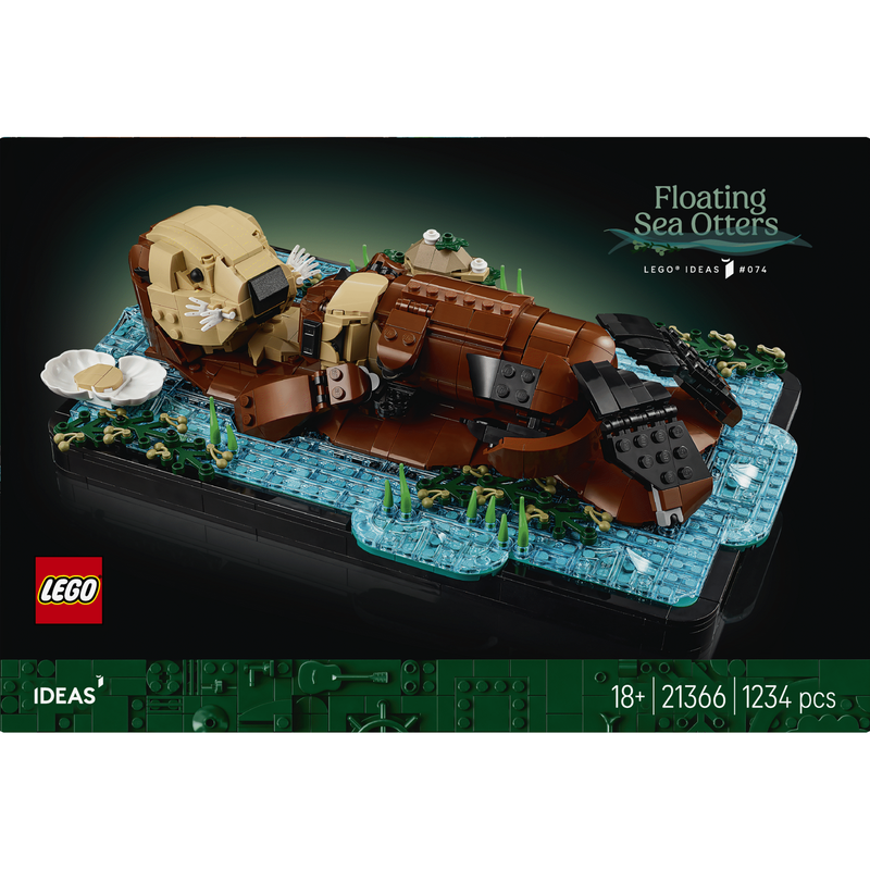 LEGO Ideas - Lontras Marinhas Flutuantes - 21366