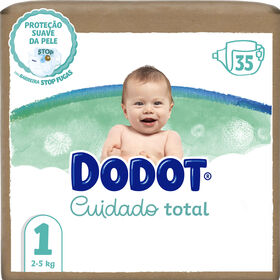 Fraldas Cuidado Total Carry 2-5kg T1