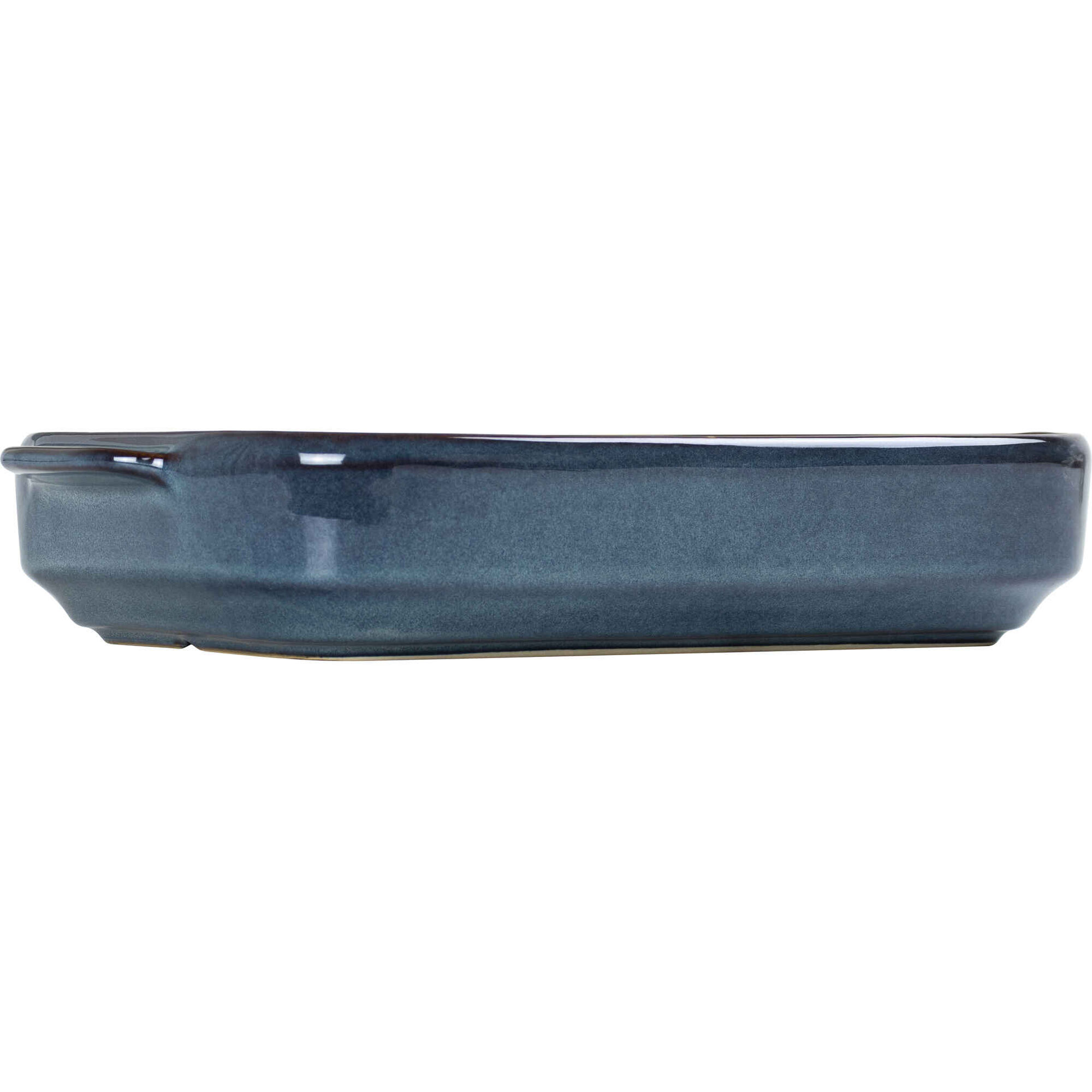 Assadeira Retangular Reativa 33x21cm Azul Kasa
