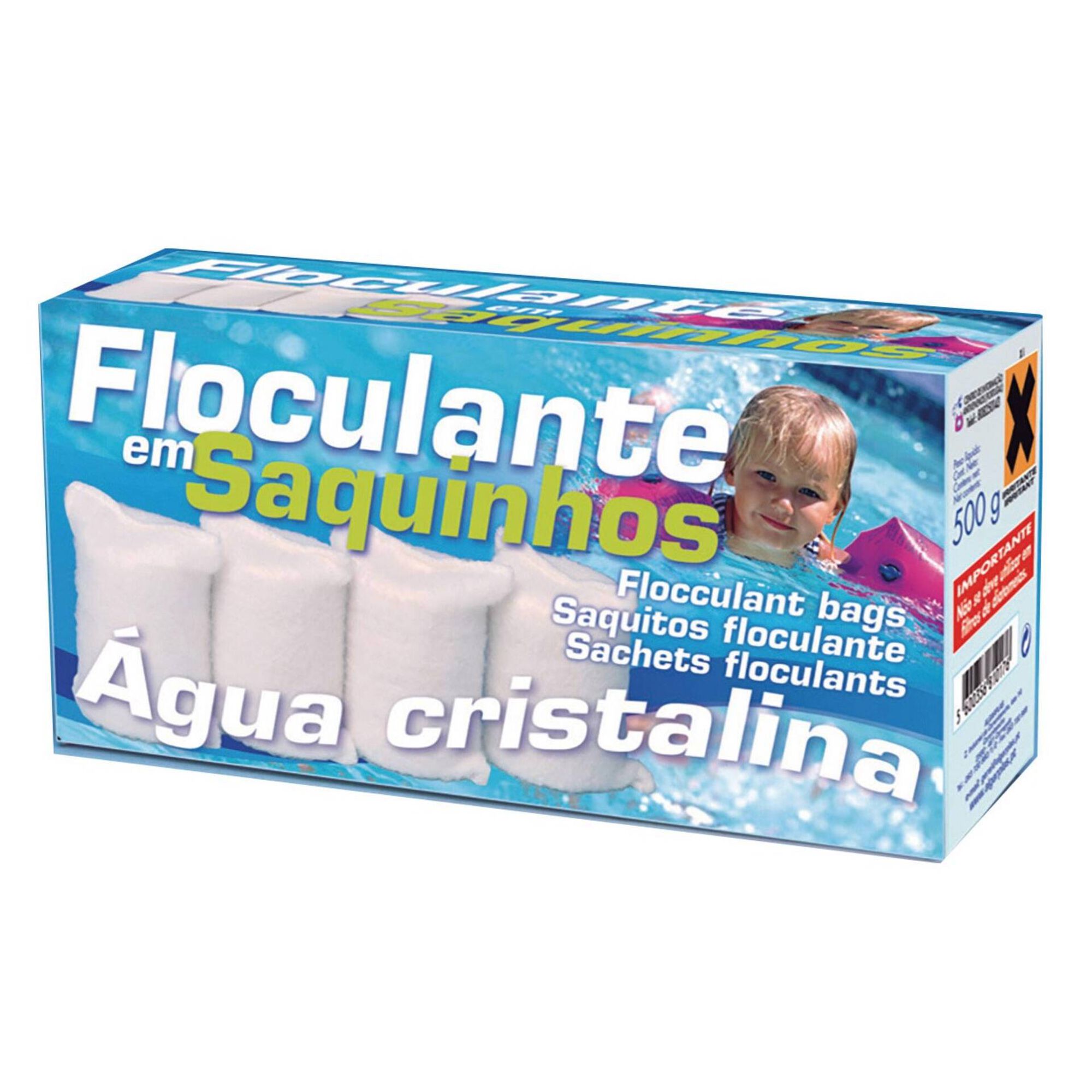Floculantes em Saquinhos 125g Floculantes em Saquinhos 125g