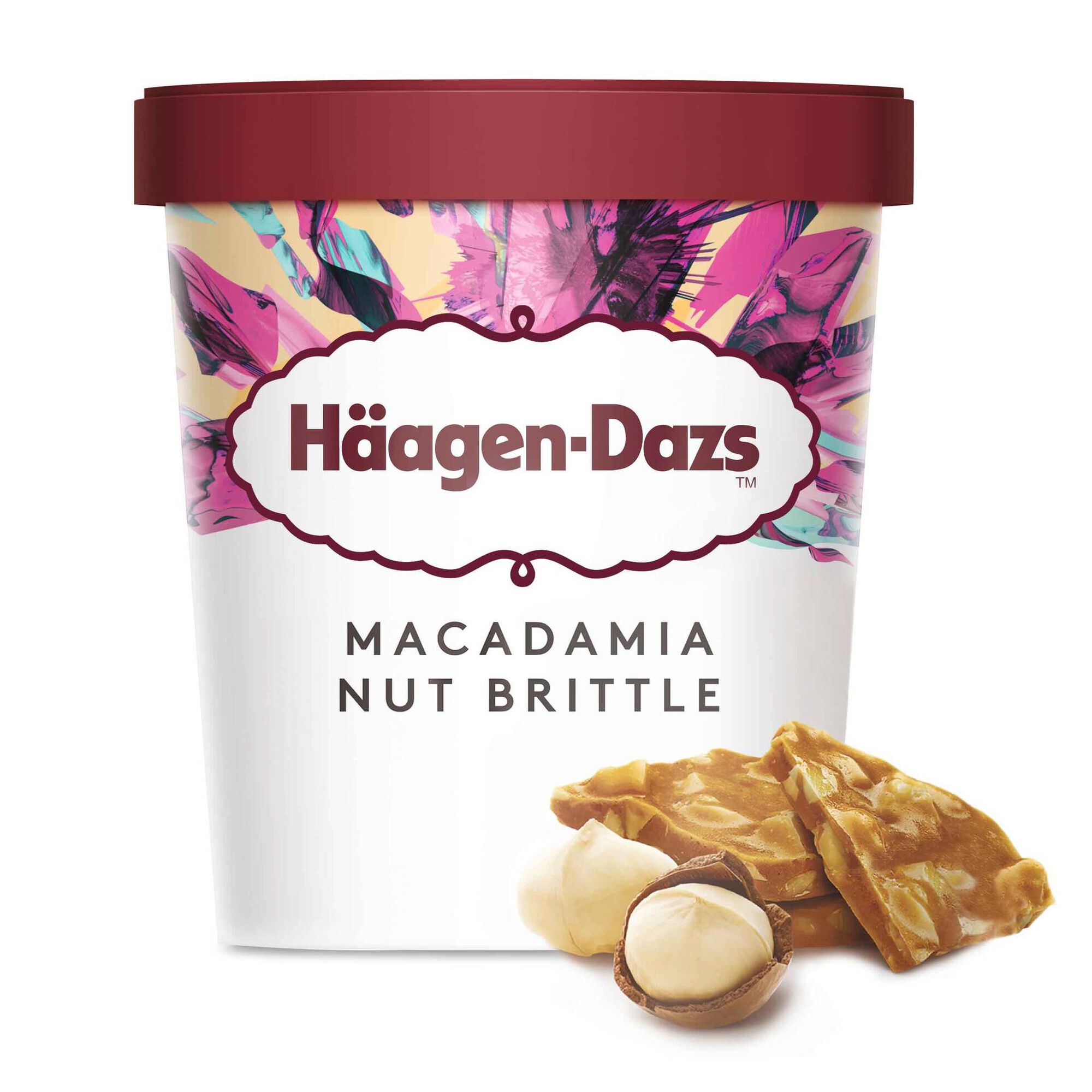 Gelado Macadâmia Nut Brittle