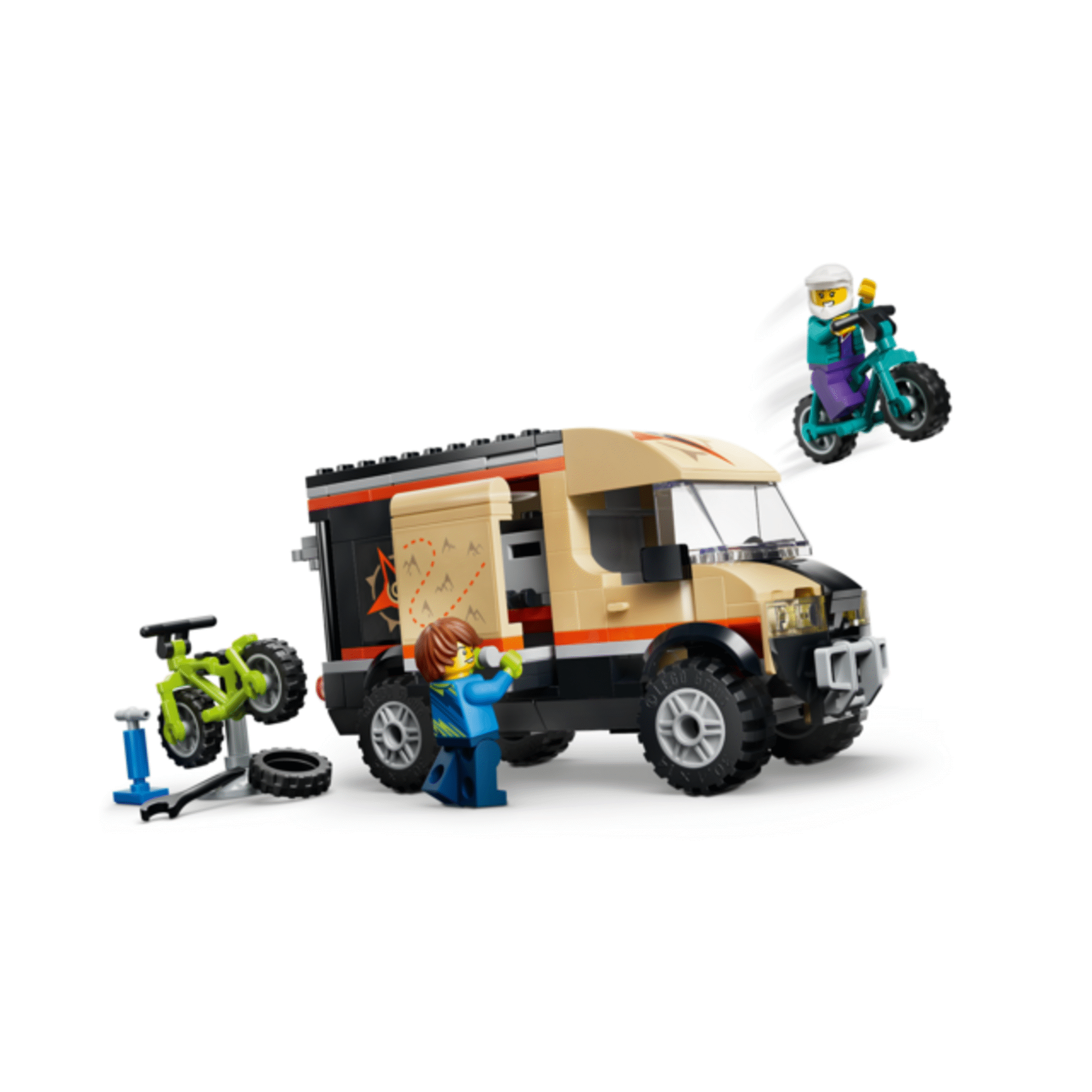 LEGO City - Carrinha de Aventuras de BTT - 60512