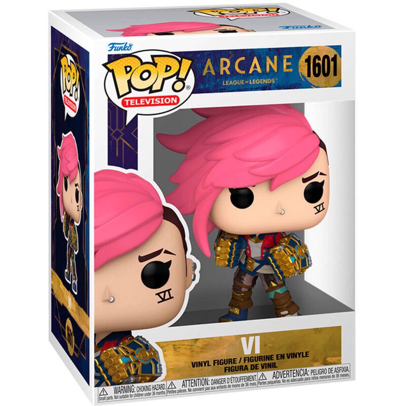 Funko - Figura Arcane LoL S1 - Vi
