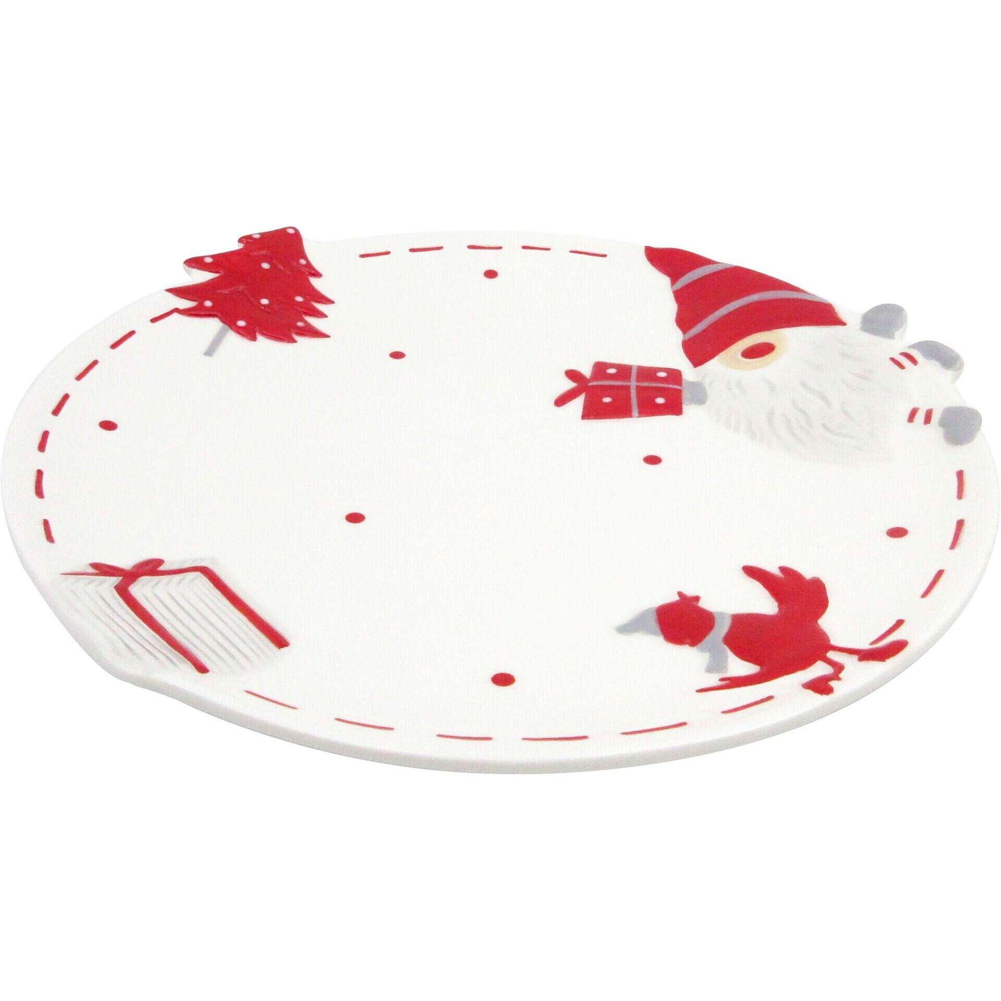 Prato Bolo Gnomo 25cm