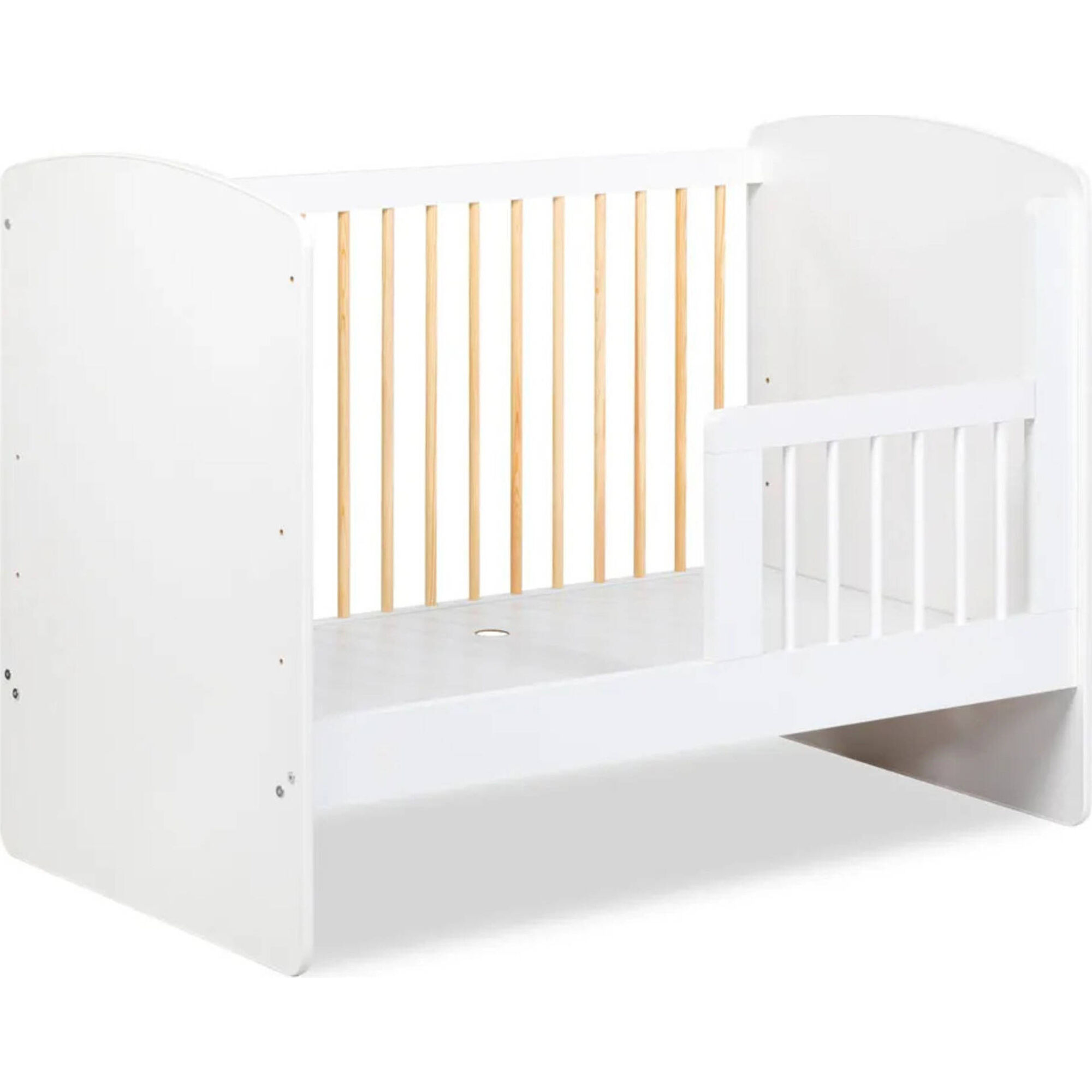 Cama de Grades Branca e Pinho Karolina