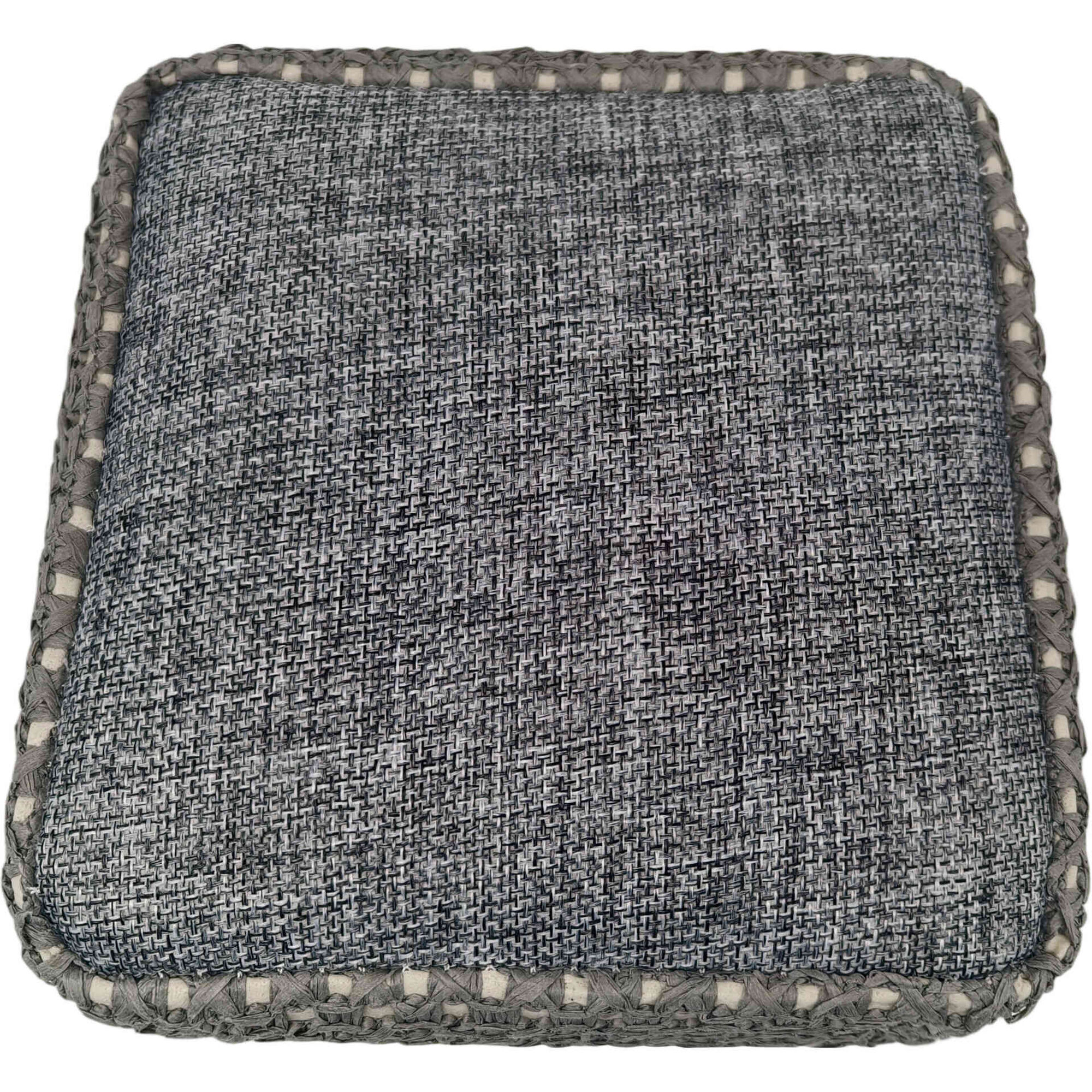 Cesto de Corda Forrado Cinza Kasa