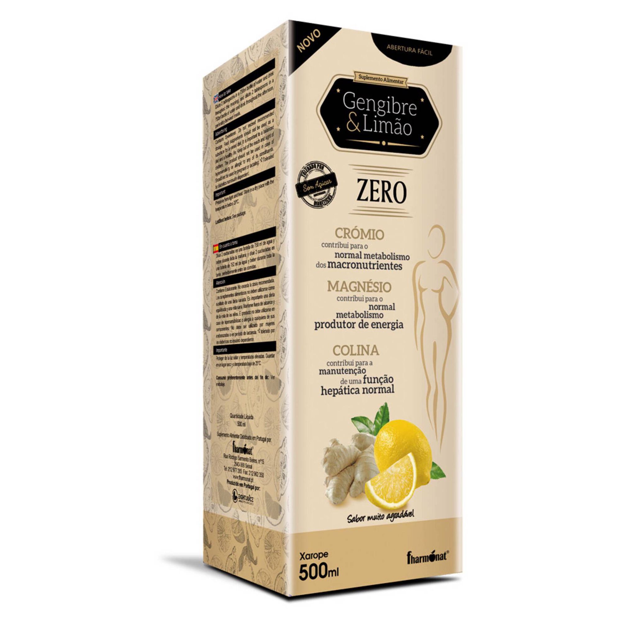 Suplemento Alimentar Gengibre + Limão