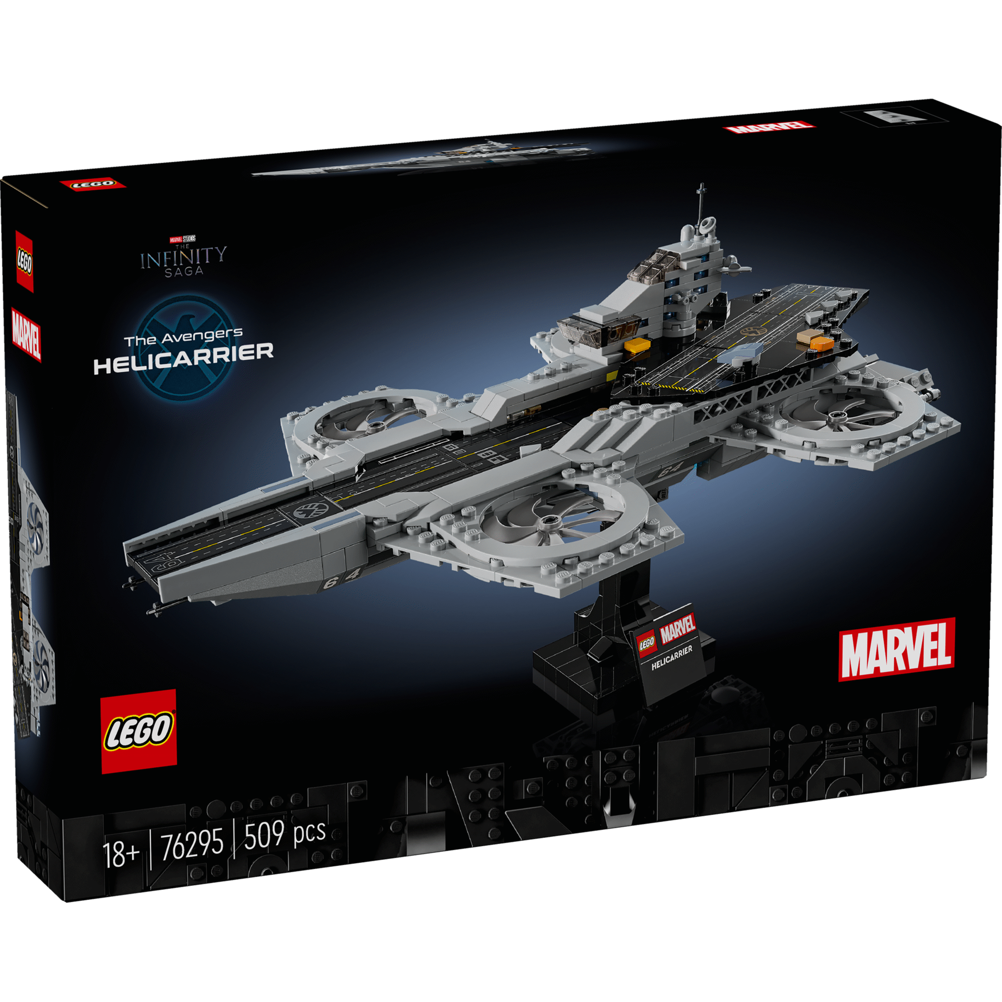 O Helicarrier dos Vingadores - 76295