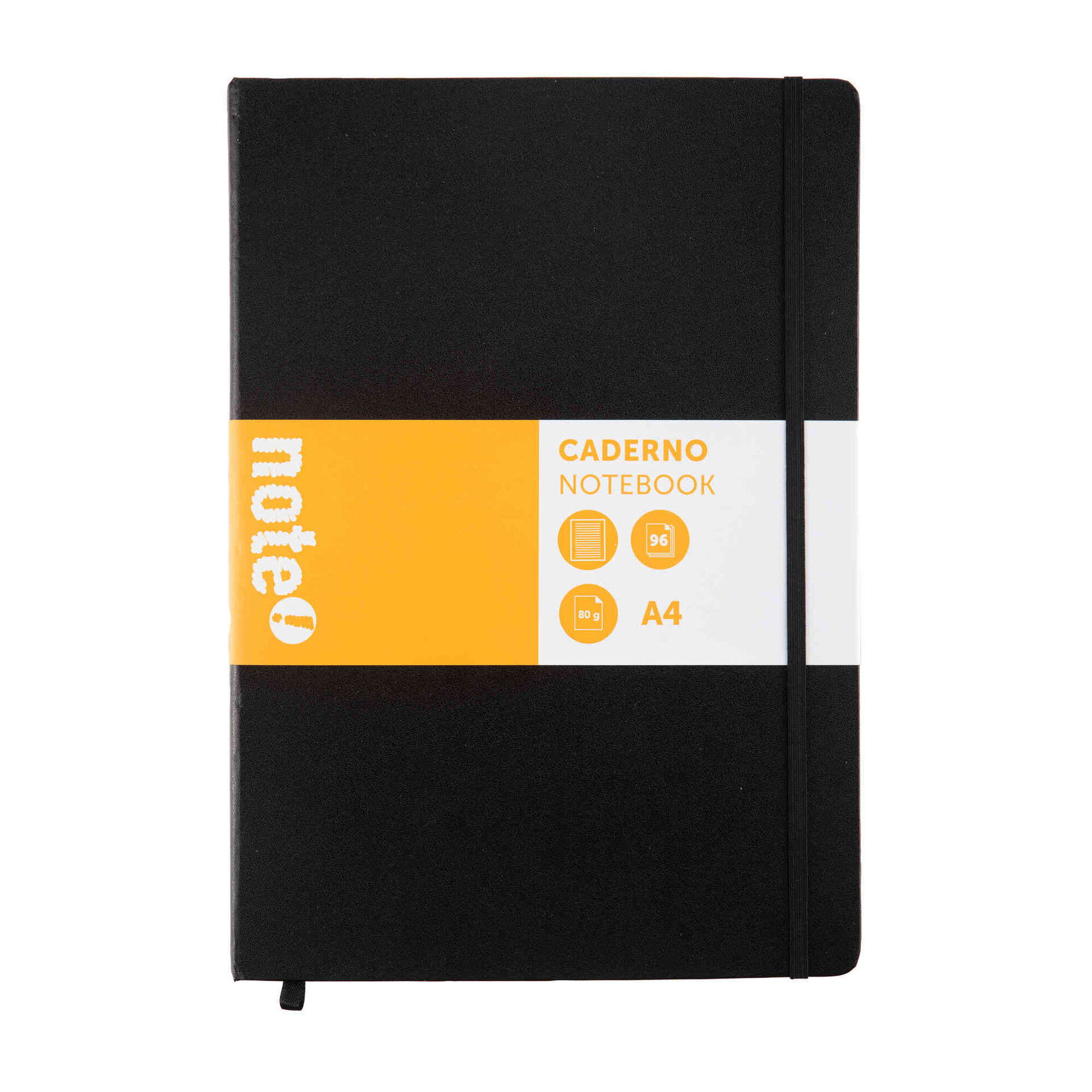 Caderno Agrafado com Elástico A4 Pautado