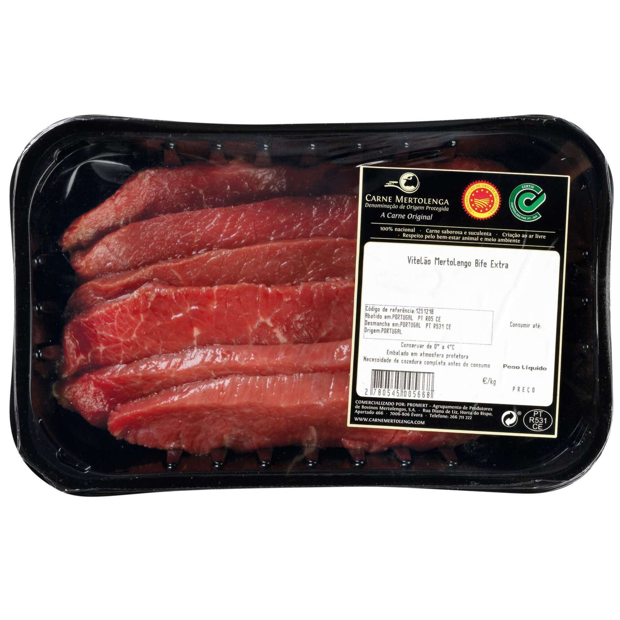 Bife de Vitelão Mertolengo Extra