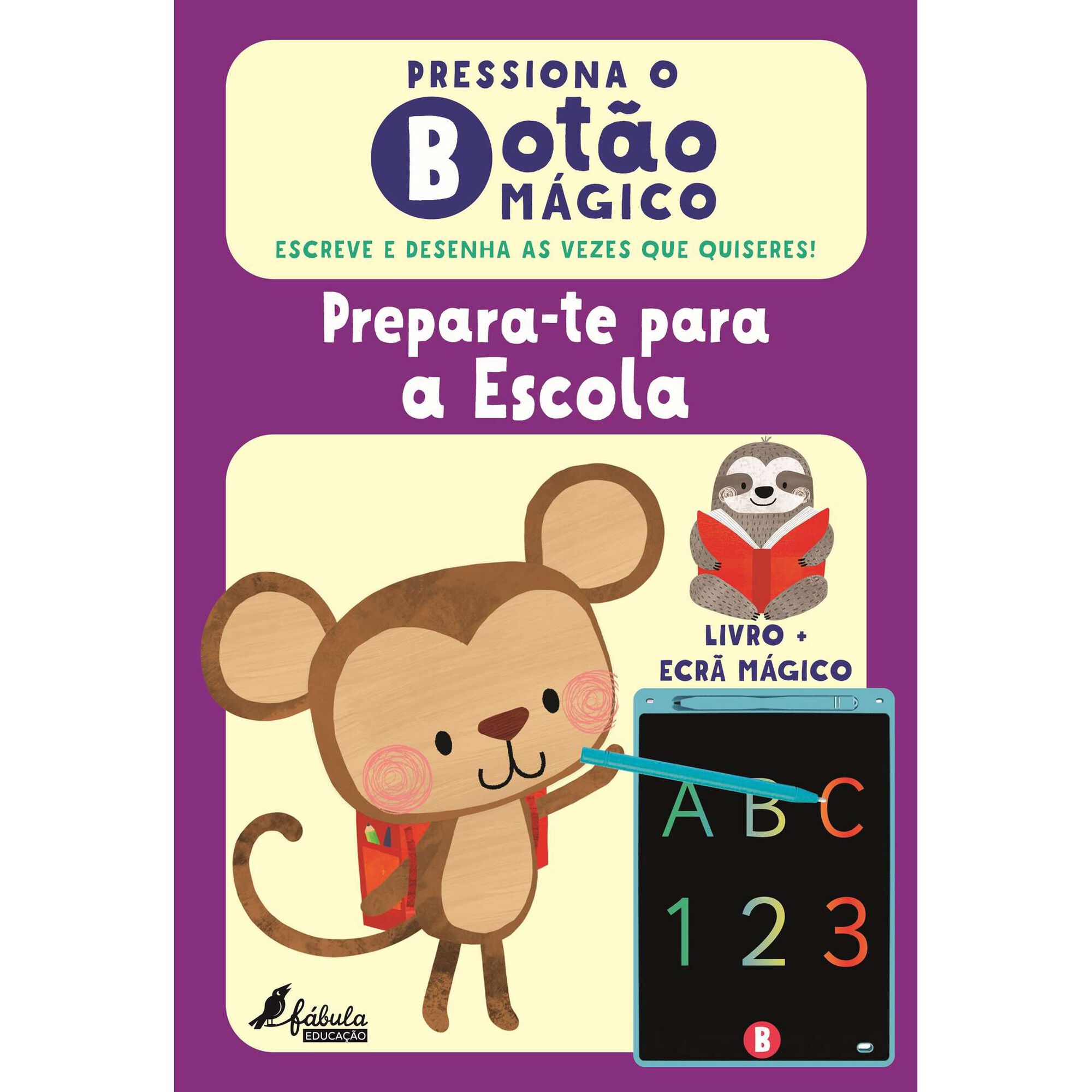 Pressiona o Bot&atilde;o M&aacute;gico - Prepara-te para a Escola