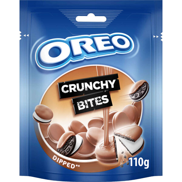 Bolachas Cobertas Crunchy Bites Oreo