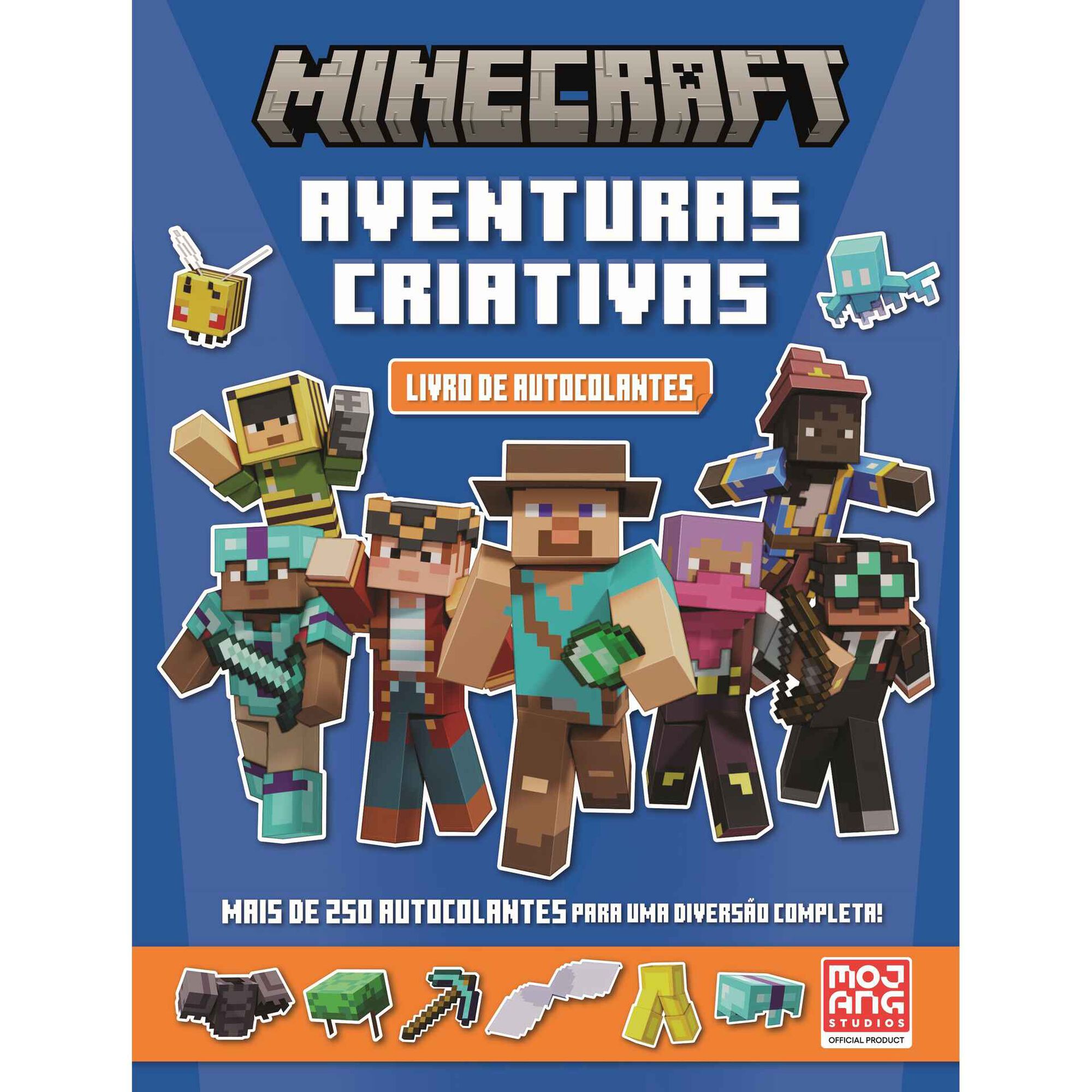 Minecraft - Livro de Autocolantes