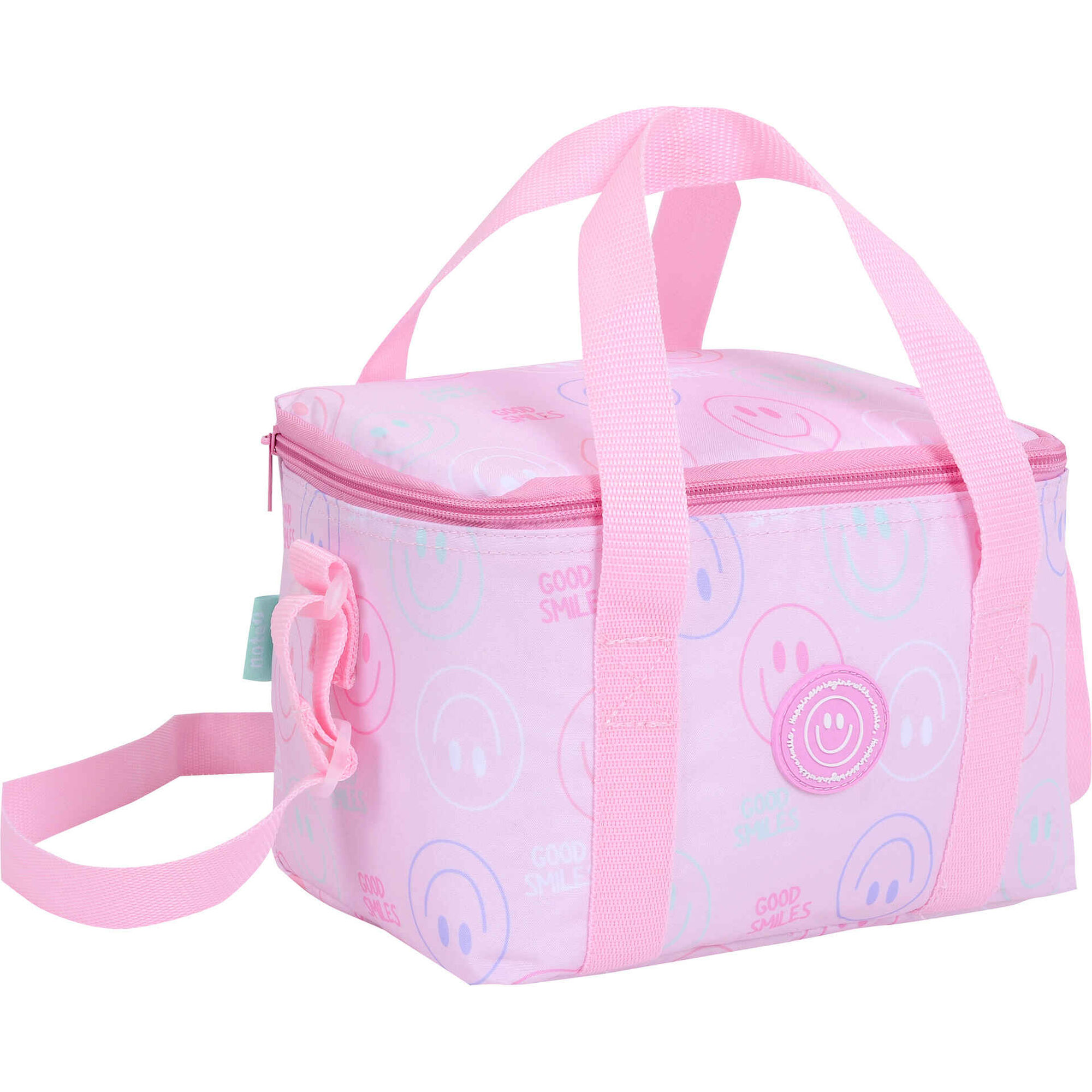 Lancheira Rosa Smile Note!