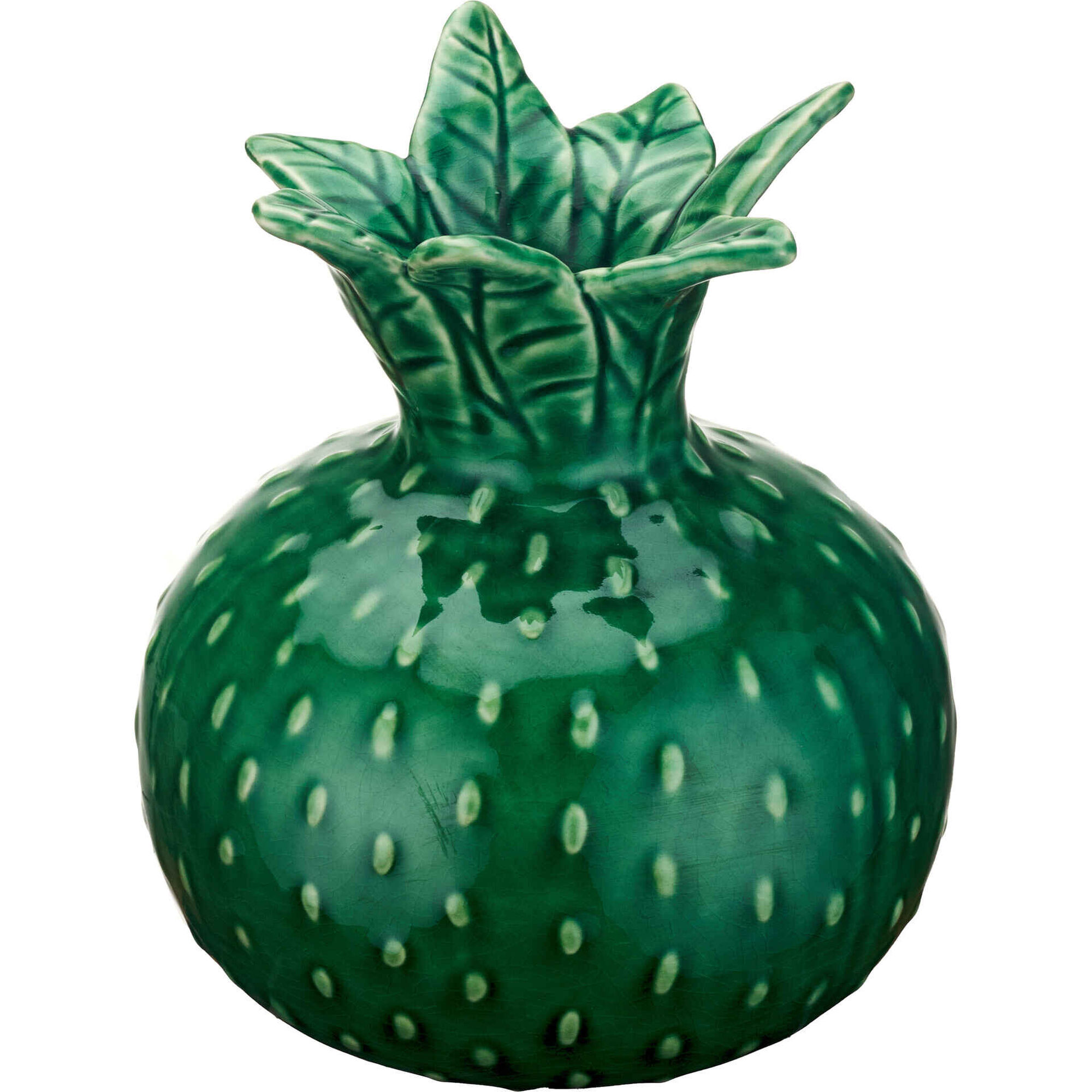 Jarra Rebento Grande 16,5x18,6cm Verde Kasa