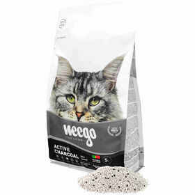 Areia Aglomerante Bentonite Natural Active Charcoal Weego