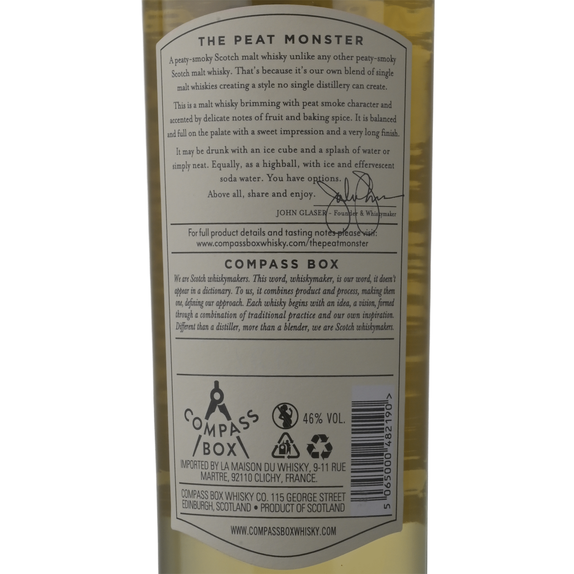 Compass Box Whisky The Peat Monster