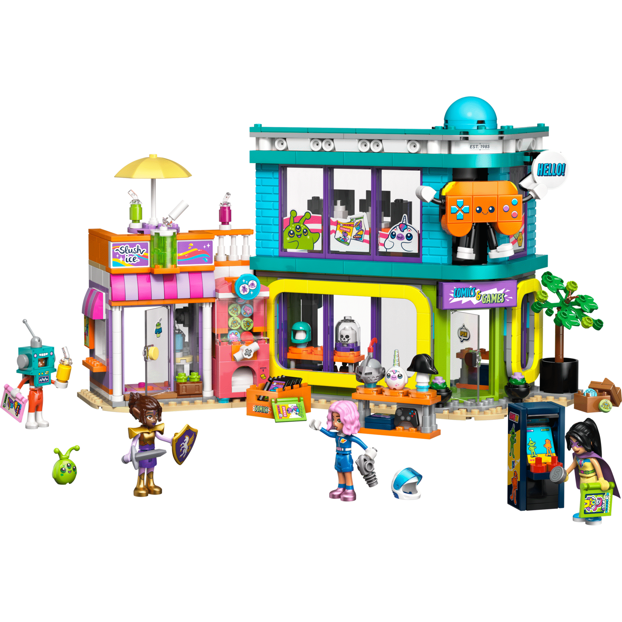 LEGO Friends - Loja de Bandas Desenhadas e Jogos - 42674
