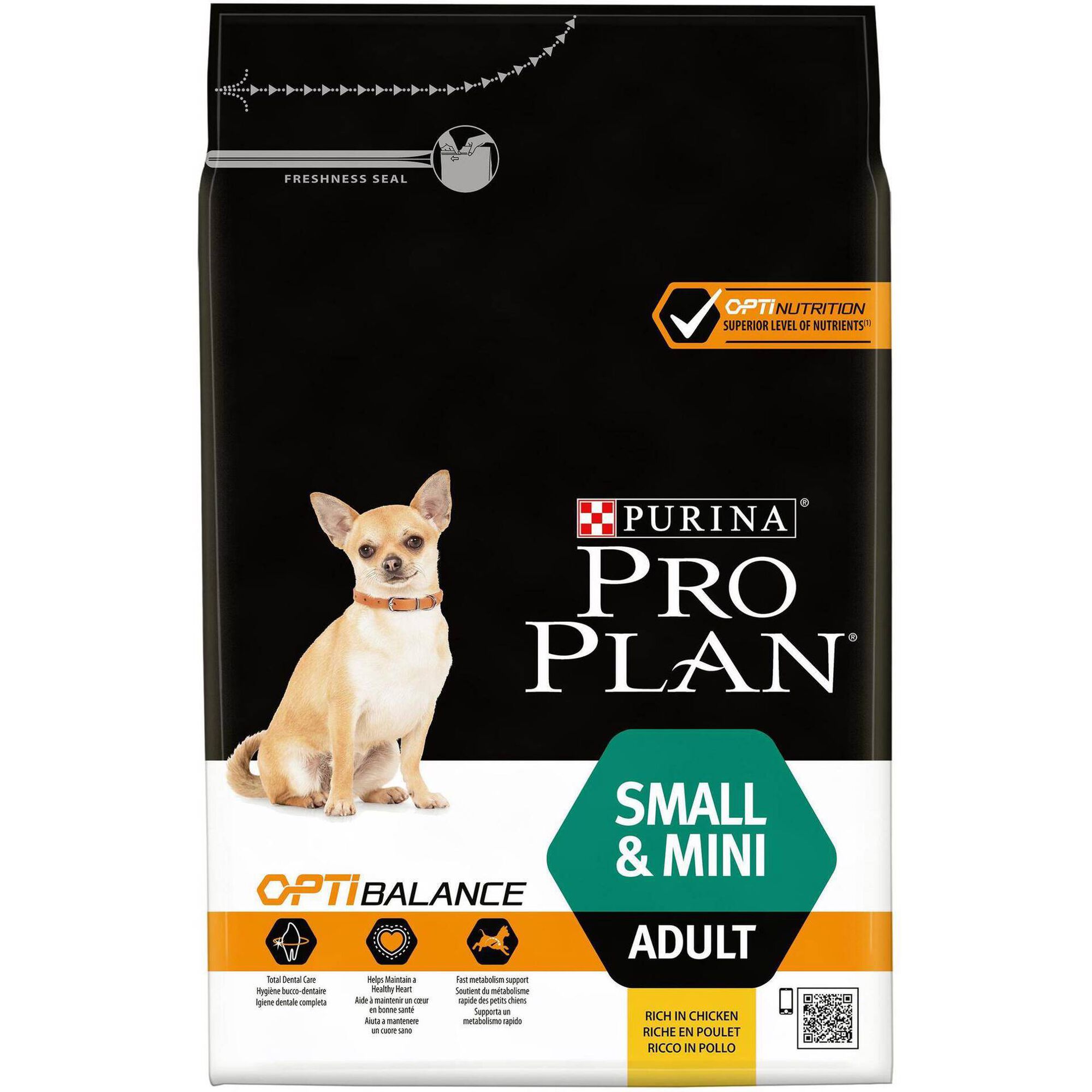Ração para Cão Adulto Mini Optibalance Frango Ração para Cão Adulto Mini Optibalance Frango