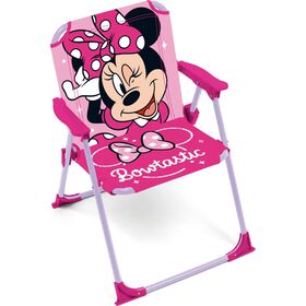 Cadeira Dobr&aacute;vel com Bra&ccedil;os Disney Minnie Disney
