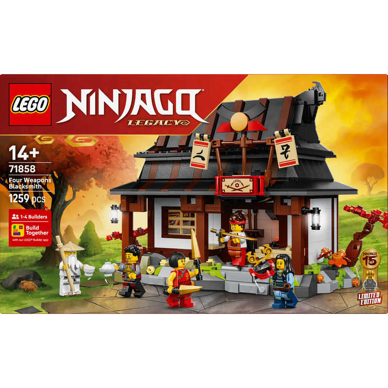 LEGO Ninjago - Ferreiro «Quatro Armas» – 15.º Aniversário - 71858