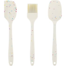 Conjunto 3 Utens&iacute;lios Pastelaria Confetti Kasa (v&aacute;rios modelos)